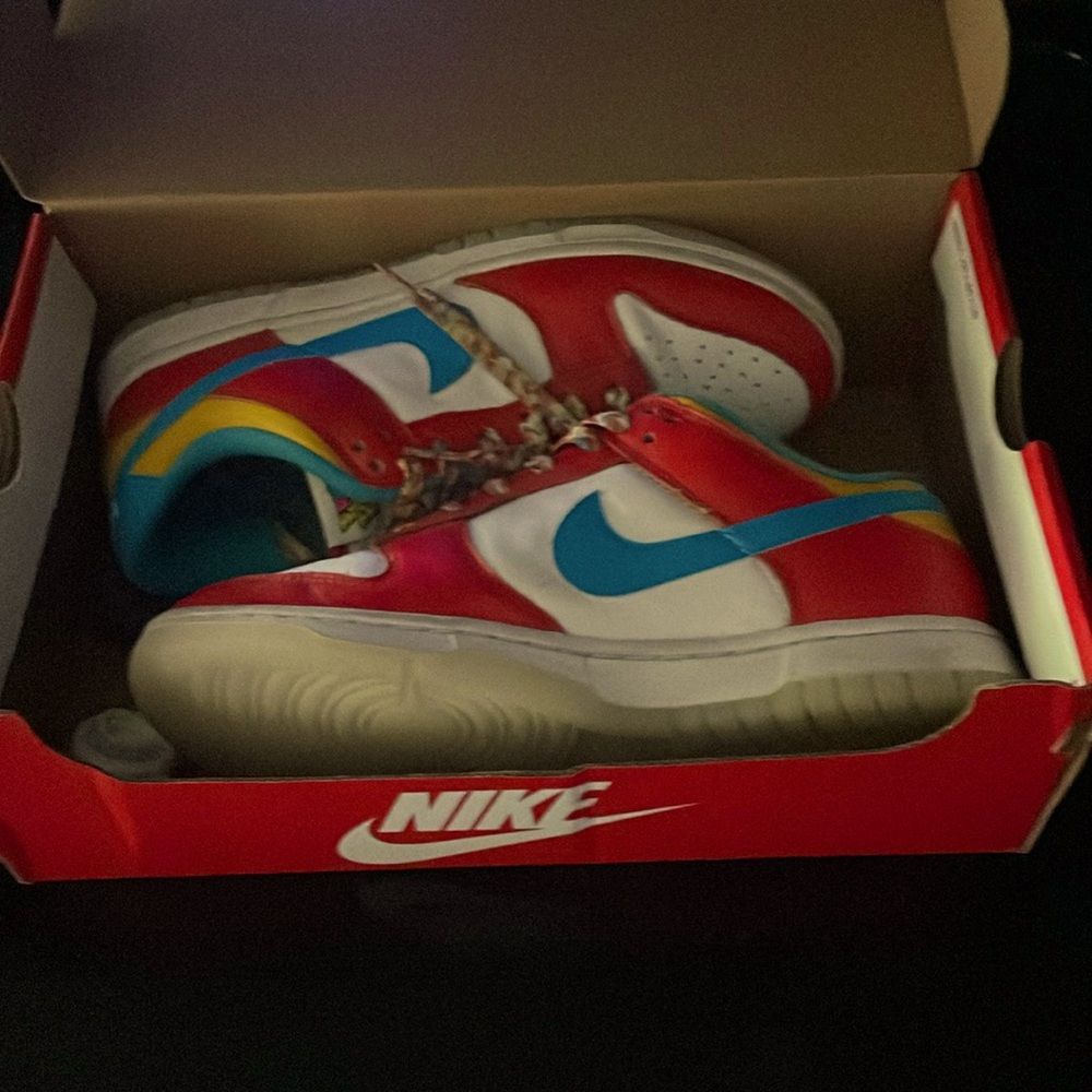 Fruity pebble dunks